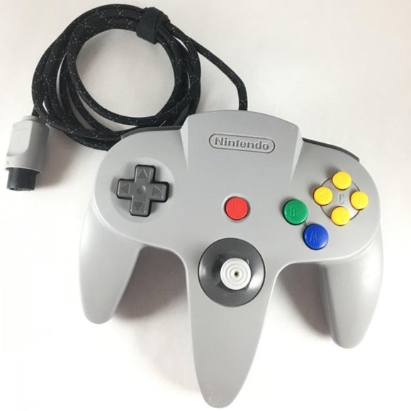 Grey OEM Nintendo 64 N64 Controller - Picture 1 of 1